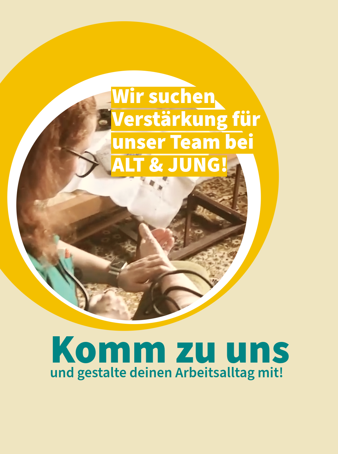 Verstärkung für unser Team bei ALT & JUNG
