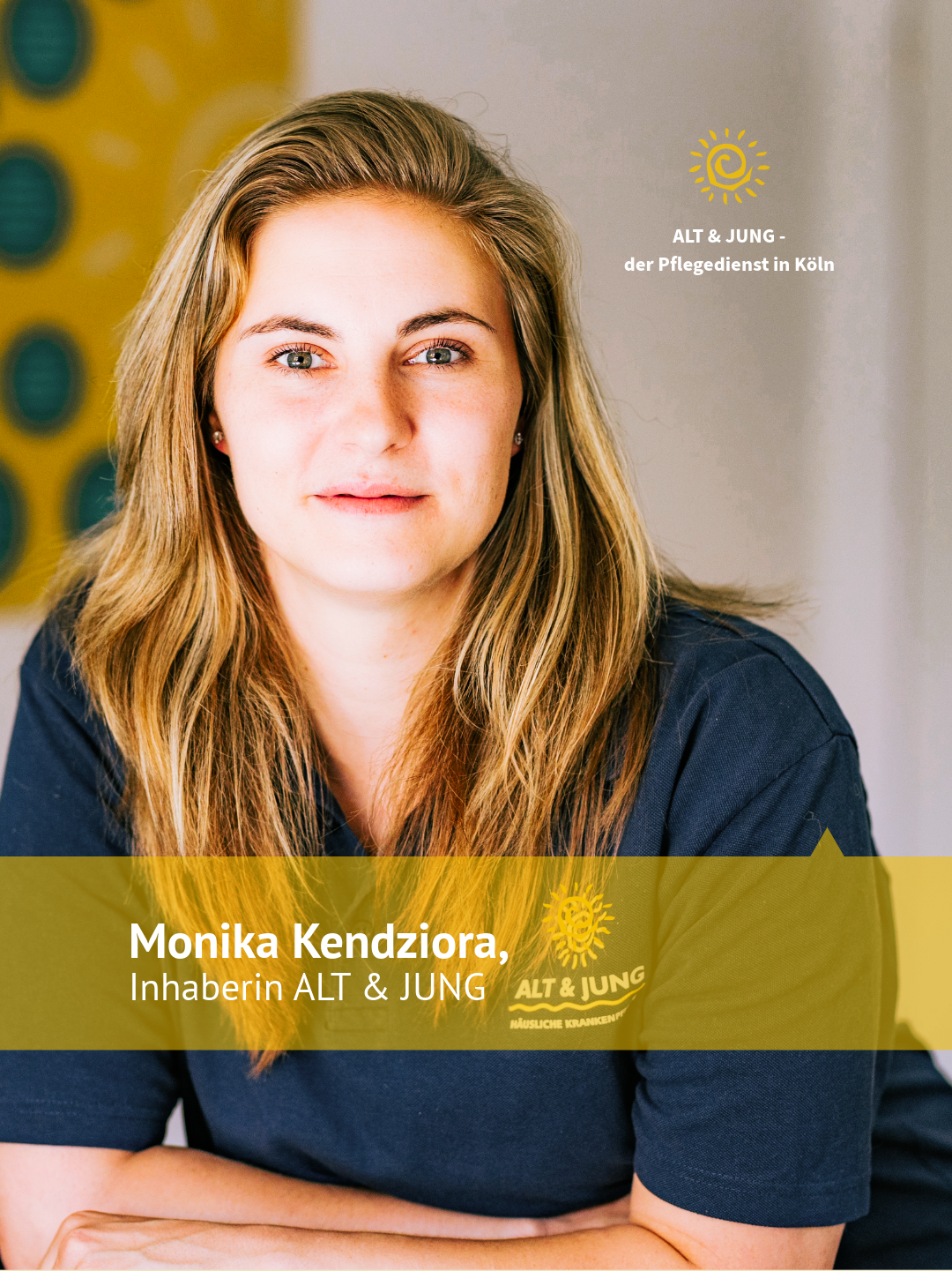 »Pflege muss nahbar sein« Ein Gespräch mit Monika Kendziora, Leitung ALT & JUNG.